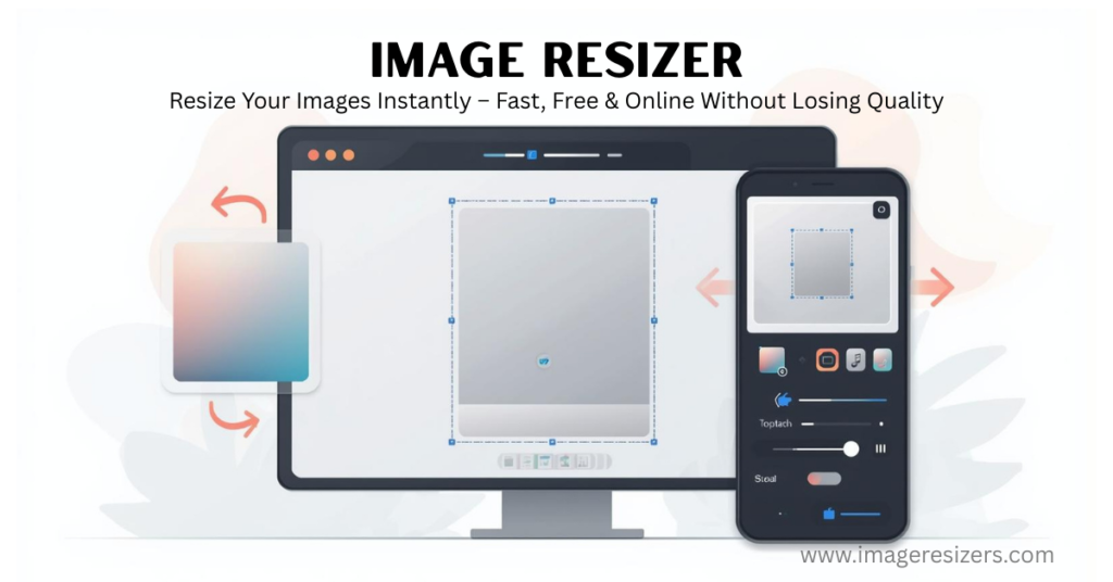 Online Image Resizer tool to easily resize photos and images for web and social media
