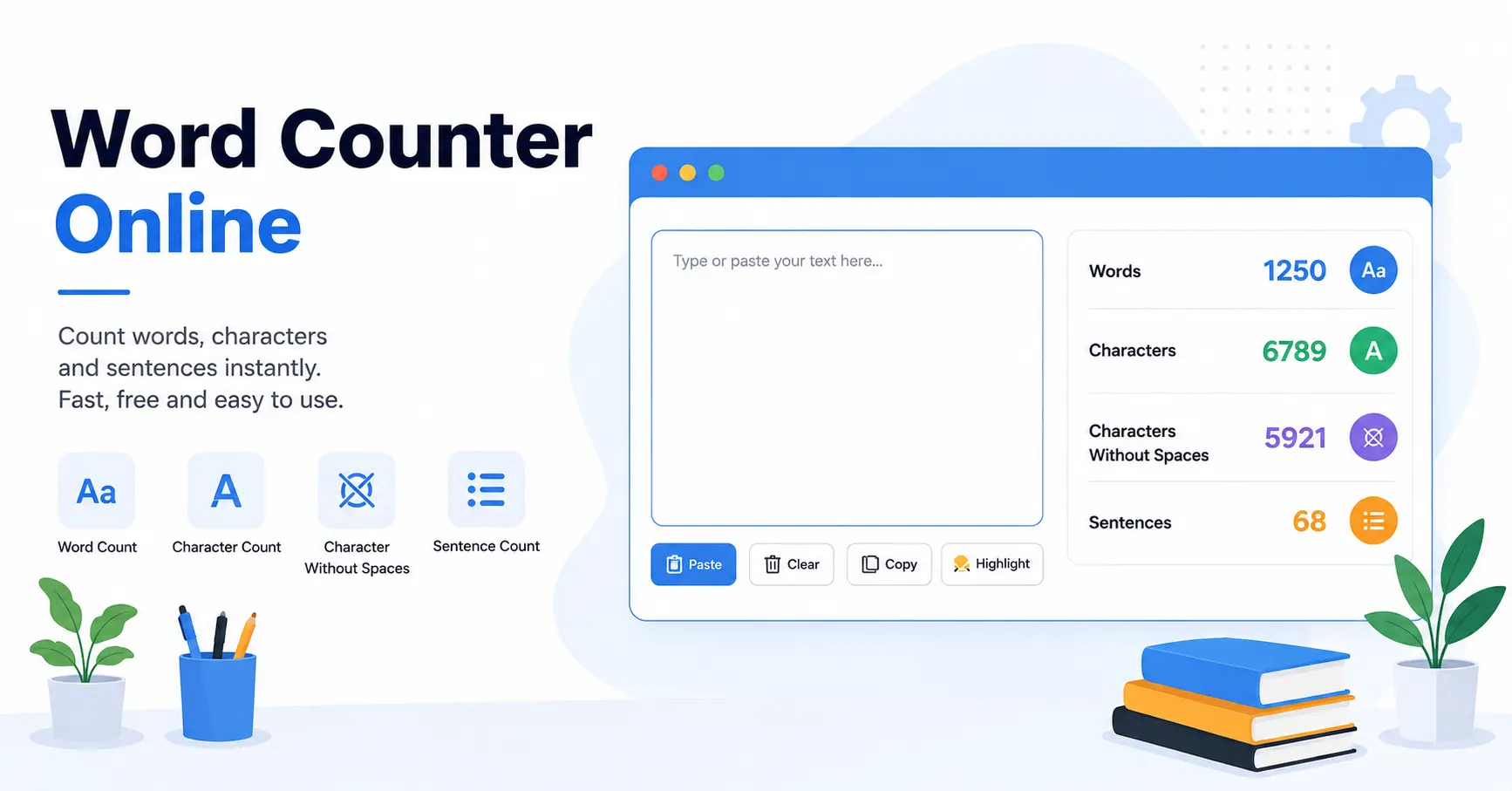 QuillBot word counter online for counting words and characters